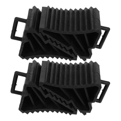 Pack 4 Cuña Para Auto Camionetas Antideslizamiento Abs /r&