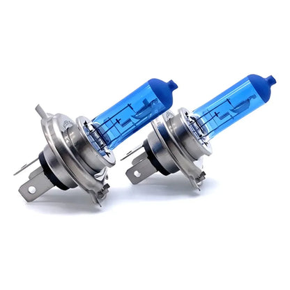 X2 Ampolleta Halógena Luz Xenon Blanca Para Auto 12v 55w R&c H4 Halogena