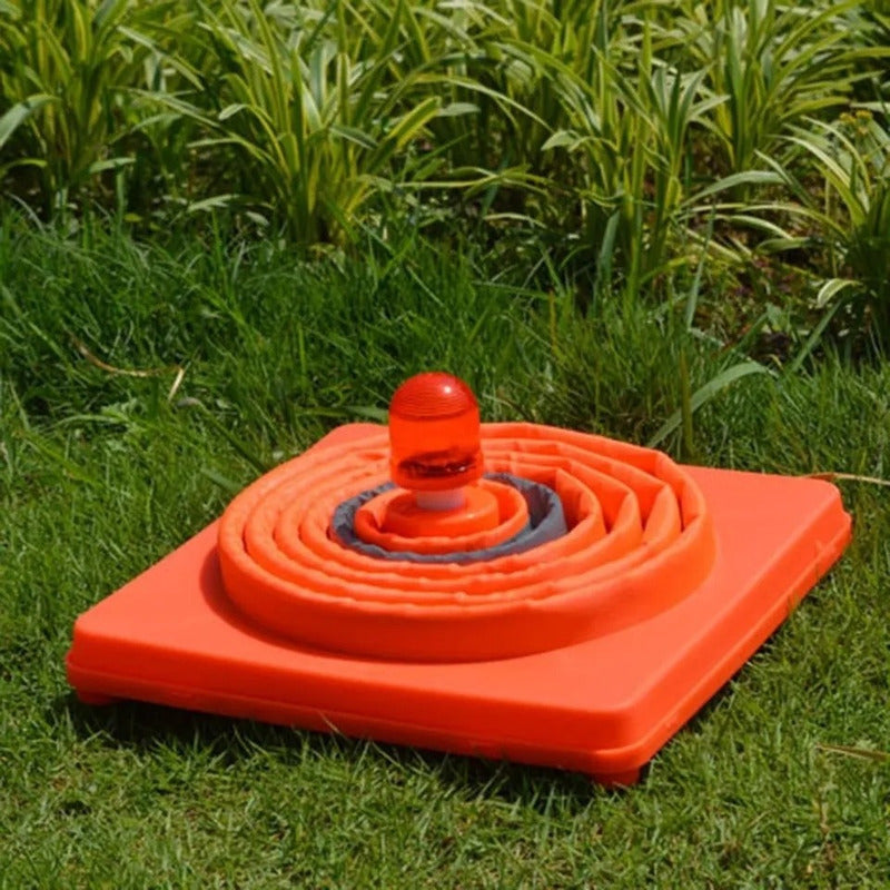X2 Cono De Emergencia Retractil Reflectante Con Luz Led 50cm
