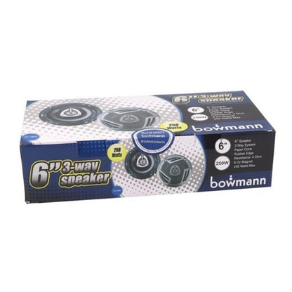 X2 Parlantes Bowmann 16cm 3vías 250watts Ts-1650 Auto Tuning