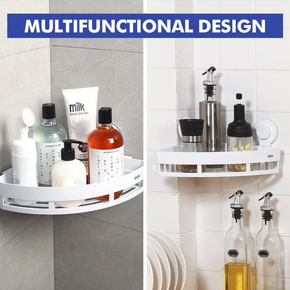 Esquinero Organizador Baño Multifunción Ventosa Fuerte 4kg
