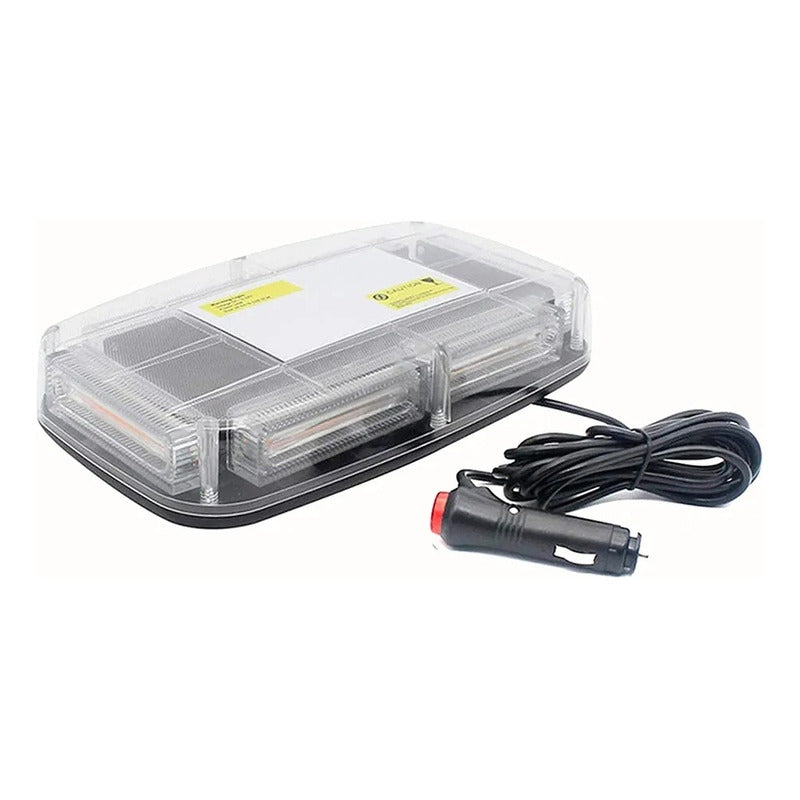 Baliza De Techo Auto Destellante 12-24v Estrobo Con Iman /r&