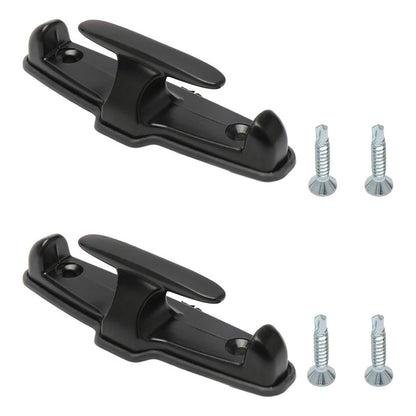 X2 Gancho Amarre Marino Negro Universal Camioneta Pickup 4x4