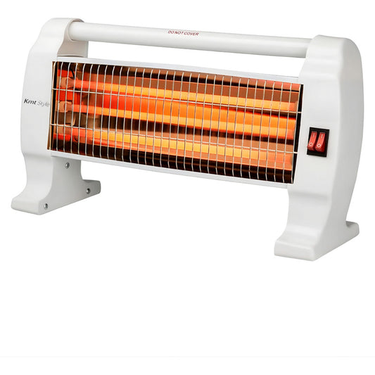 Estufa De Cuarzo Calefactor Eléctrico Horizontal 1200w /r&c