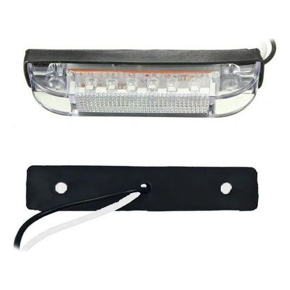 X10 Luz De Trocha Slim 6led Luz Lateral 12v Advertencia /r&c