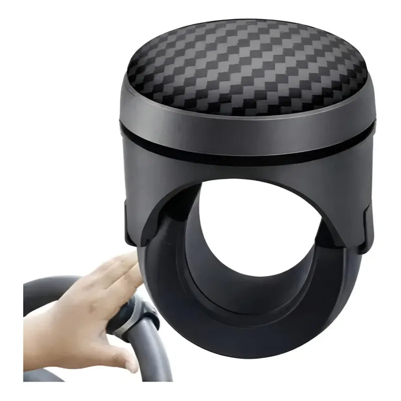 Perilla Giratoria 360 Pomo Universal Para Volante Seguridad Negro Fibra 14236