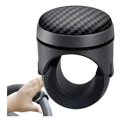 Perilla Giratoria 360 Pomo Universal Para Volante Seguridad Negro Fibra 14236