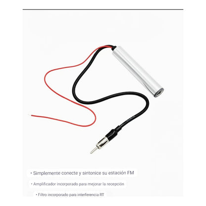 Amplificador De Antena Señal Fm/am Radio Auto Universal 12v