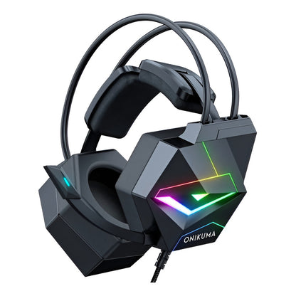Audífono Gamer Onikuma X20 Negro Rgb Multiplataforma