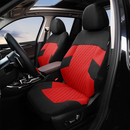 Funda Cubre Asiento Diseños Rojo Auto Universal 9piezas /ryc