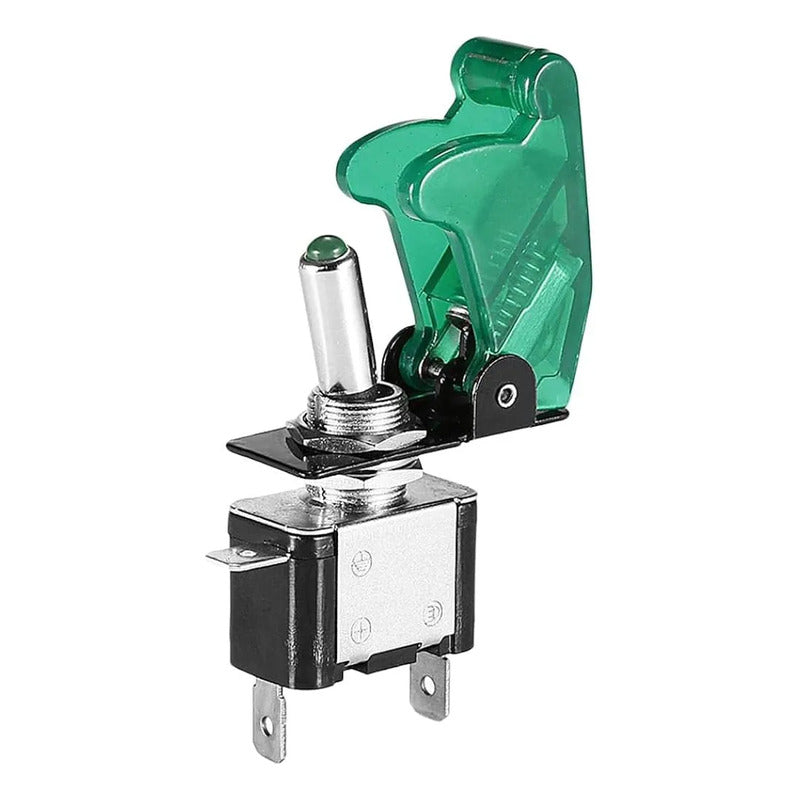 X4 Interruptor Palanca Auto Tuning Switch Encendido/apagado Verde 25171