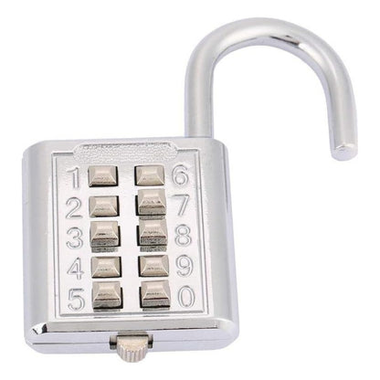 Candado Kmt Tools 40mm 5 Dígitos Color Gris Con Combinación Numérica