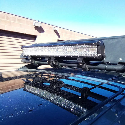 X2 Soporte De Neblinero Barra Led Abrazadera Para Auto Moto