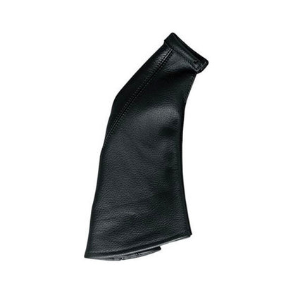 Funda Freno De Mano Ecocuero Negra 50cm Fuelle Cubre Freno