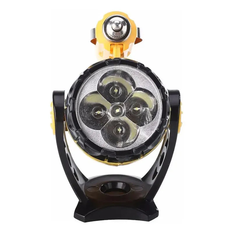 Linterna Base Magnética Conexión Cenicero 12v Auto Lámpara Blanco Amarillo
