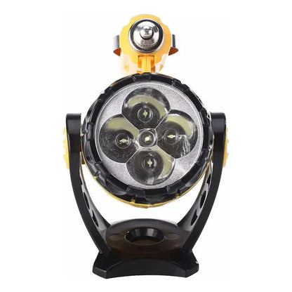 Linterna Base Magnética Conexión Cenicero 12v Auto Lámpara Blanco Amarillo