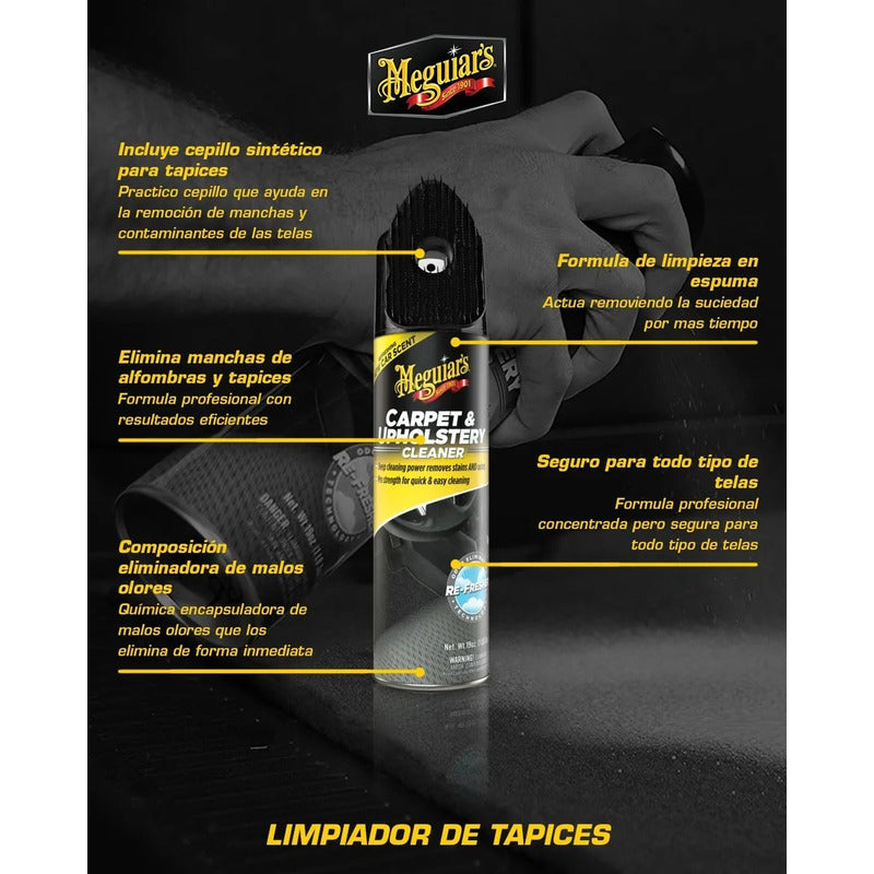 Limpia Tapiz Y Alfombras Meguiar's Carpet&upholstery Cleaner