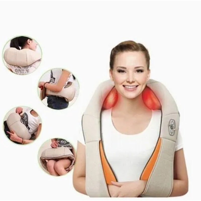Masajeador Eléctrico Cervical Para Cuello Multifunciona /r&c