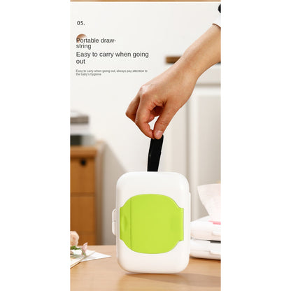 Diapensador Toalla Húmeda Portatil Bebé Niñ@ Porta Toallitas