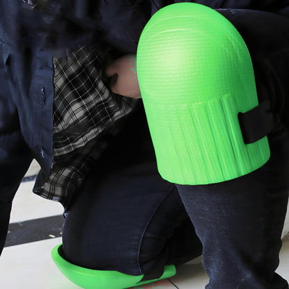 X2 Rodillera Para Jardinería Construcción Espuma Protectoras Color Verde Talla Única