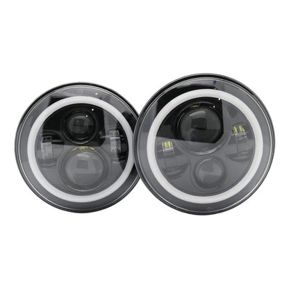 Foco Led Ojo De Angel Jepp 7 Pulgadas. Par