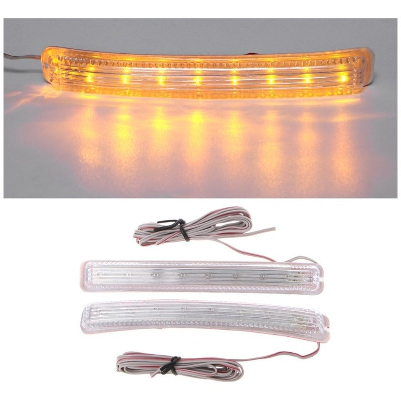 X2 Led Intermitente Espejo Retrovisor Lateral Auto Tunning