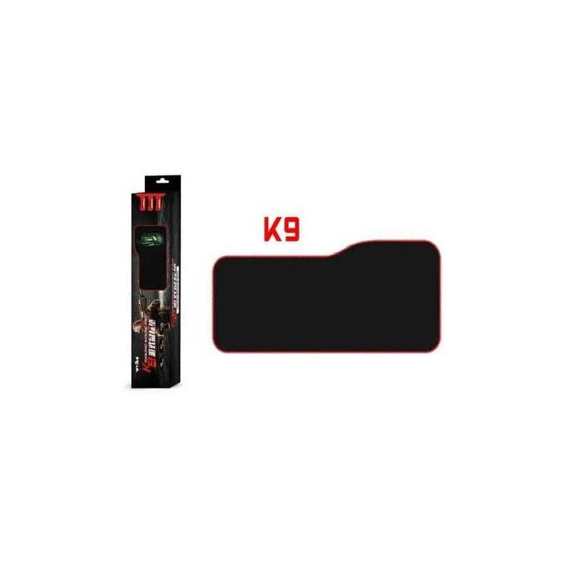 Mouse Pad Gamer K9 Antideslizante Cosido Alfombrilla Ratón