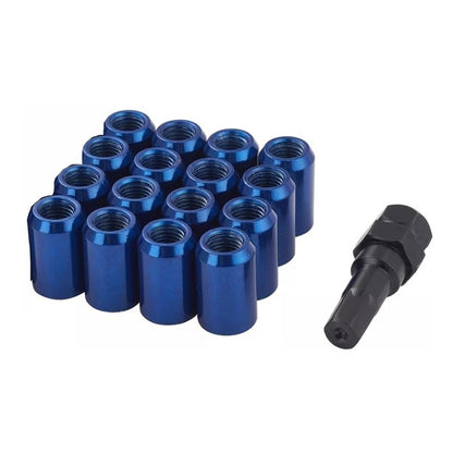 Tuercas De Seguridad Llanta M12 Antirrobo Colores 16 Pcs