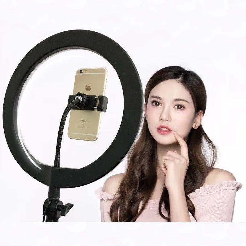Aro De Luz 26 Cm Soporte Celular Selfie Tiktok Solo Aro R&c