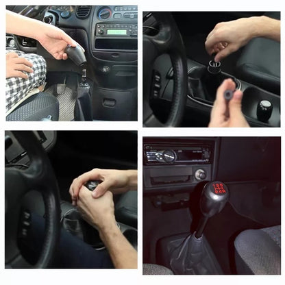 Pomo Manilla Palanca Cambios Metálico 5ta Tuning Universal