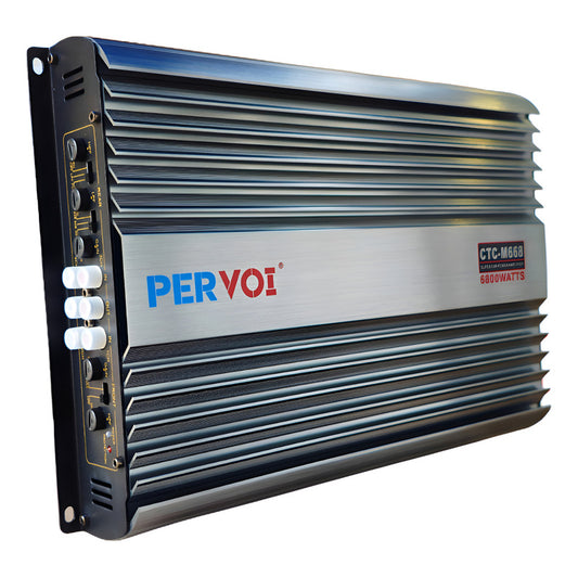 Amplificador De Audio Estereo Para Auto 4vias 6800w Pervoi