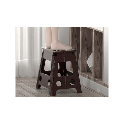 Taburete Plegable Banquito Pórtatil Piso Escala 45cm /r&c