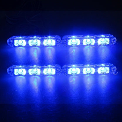 Set Baliza De Parachoque 24led Estrobo Multifunción+ Control