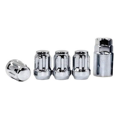 Tuercas De Seguridad Set 4pcs +llave Acero M12x1.5 / 12x1.25