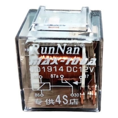 X10 Relay Transparente 12v 100a 5 Patas Relé Auto 5 Pines
