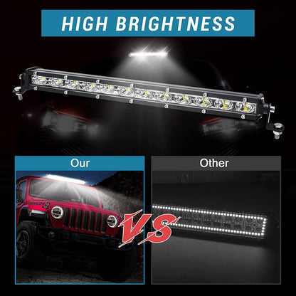 Barra 12 Led Slim 12 Pulgadas 36w / R&c