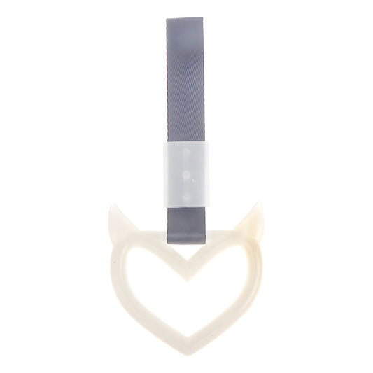 Colgante Anillo Tsurikawa Corazón Fluor Manija Correa D Mano