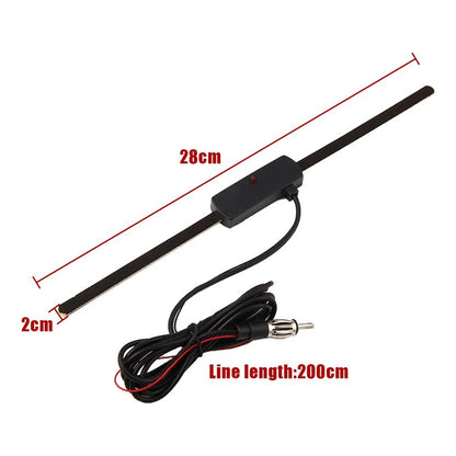 Antena Electrónica Interior Radio Am/fm Parabrisa Auto 28cm