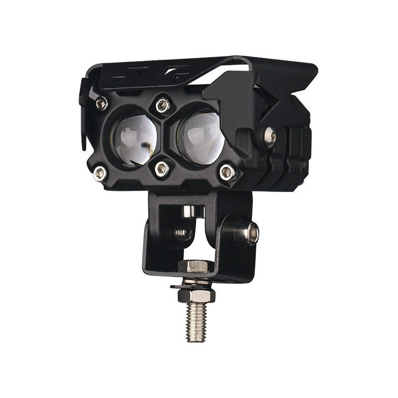 X2 Foco Neblinero Led Lupa Amarillo Antiniebla Moto Auto/r&c
