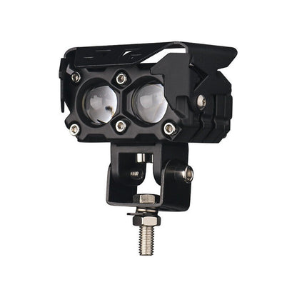 X2 Foco Neblinero Led Lupa Amarillo Antiniebla Moto Auto/r&c