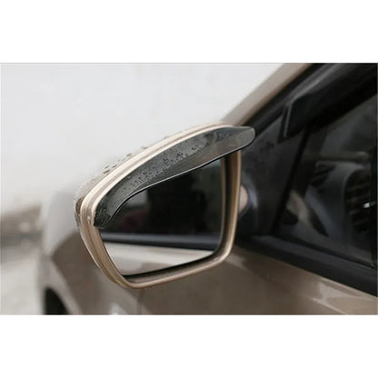 X2 Bota Agua De Espejo Retrovisor Pestañas Auto Universal Negro Transparente