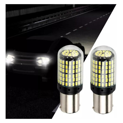 X2 Ampolleta Destellante Blanca Luz Led Estrobo Canbus /ryc