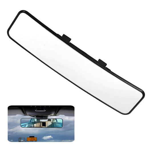 Espejo Retrovisor Curvo Adaptable Visión Panorámica 30cm Ryc