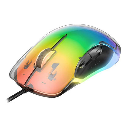 Mouse Gamer Onikuma Cw925 Con Cable Luz Rgb 12800 Dp1 Color Negro 925
