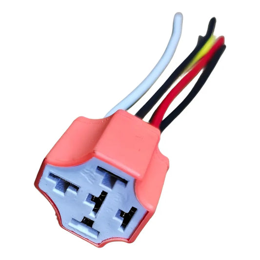 Porta Relay Conector De Relé Cerámica Soquete 5 Y 4 Pin Auto
