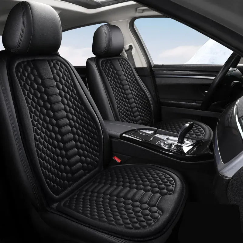 Respaldo M De Asiento Acolchado 3d Calidad Premium Auto /r&c Negro 3d14225