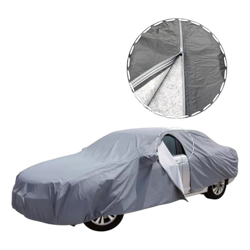 Cobertor De Auto Camioneta Impermeable Con Chiporro 2capas