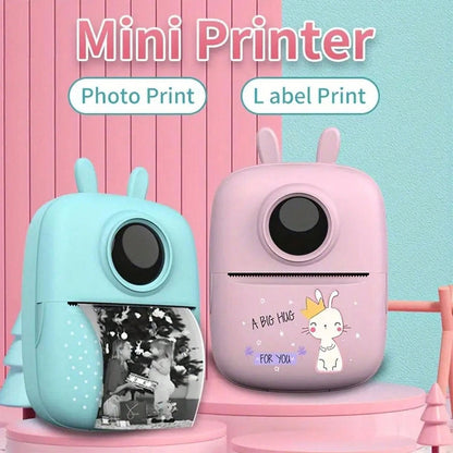 Mini Impresora Térmica Inalámbrica Portátil Bluetooth Gato