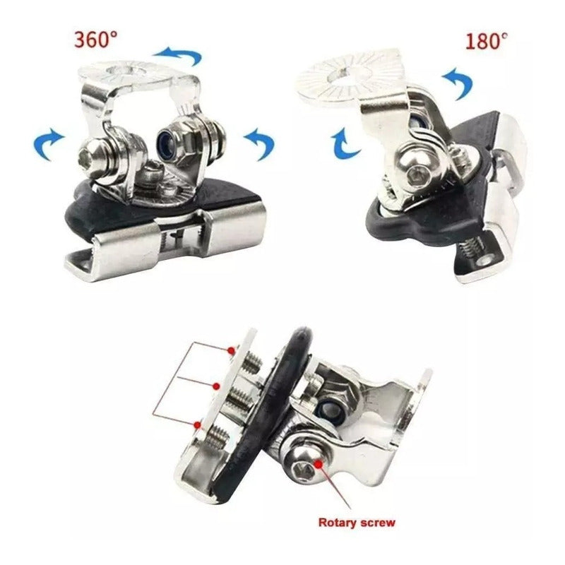 X2 Soporte Capot Para Neblineros Barras Led Fijos Universal