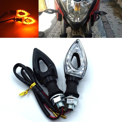 Luces Intermitente De Moto X2 Triangular Viraje /r&c